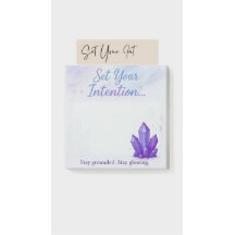 Set Your Intention Crystal-Themed Pastel 