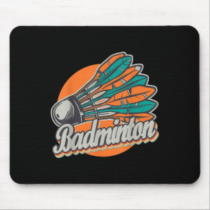 Setback Game Shuttle Sport Badminton Racket For Me Mouse Pad