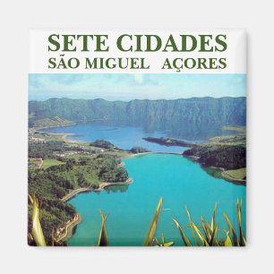 SETE CIDADES  AÇORES  KITCHEN MAGNET