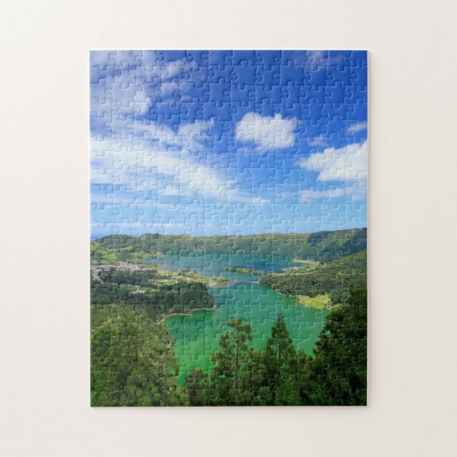 Sete Cidades - Azores Jigsaw Puzzle (Vertical)