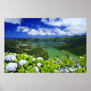 Sete Cidades, Azores Poster