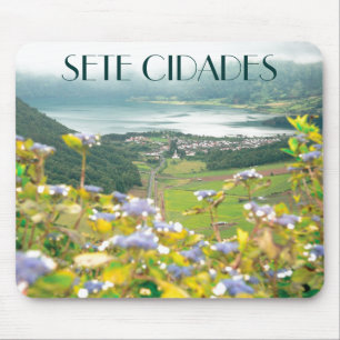 Sete Cidades crater Mouse Pad