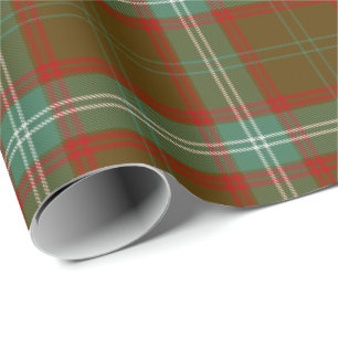 Seton Clan Hunting Tartan Wrapping Paper