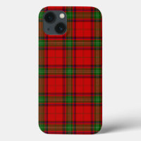 Seton tartan red green plaid