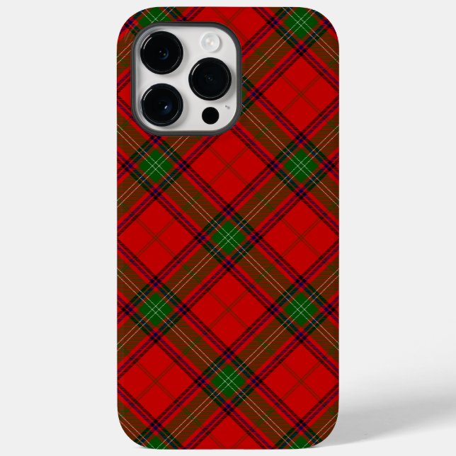 Seton tartan red green plaid Case-Mate iPhone case (Back)