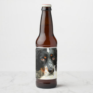 Setter Brew Beer Bottle Label