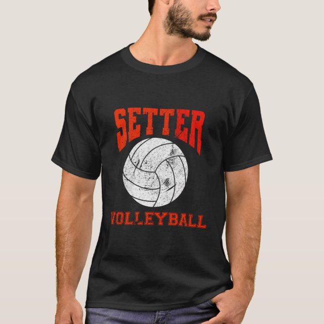 Setter Volleyball T-Shirt (Front)