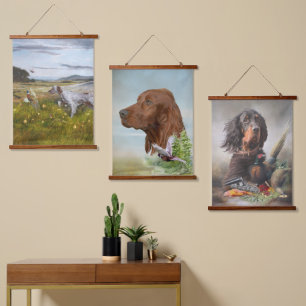 Setters Art Hanging Tapestry