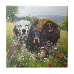 Setters Family Ceramic Tile