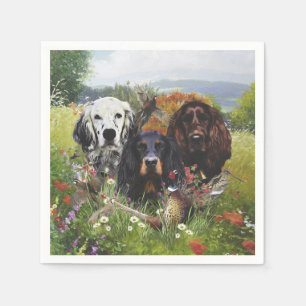 Setters Family Napkin