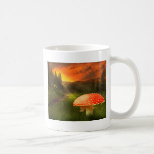 Setting Autumn Sun. Coffee Mug