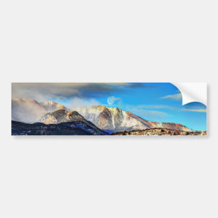 Setting Moon Bumper Sticker