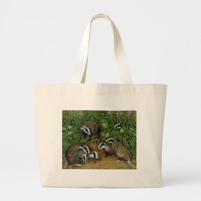 Setting Out Large Tote Bag (Front)