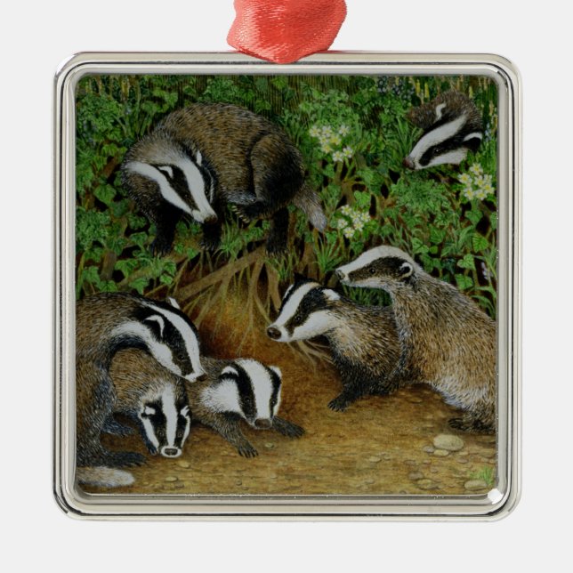 Setting Out Metal Tree Decoration (Front)