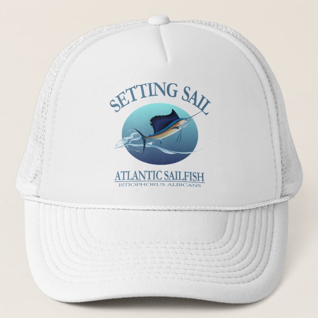 Setting Sail Trucker Hat (Front)