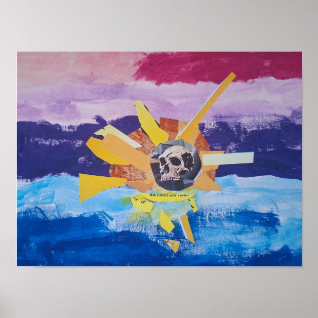 Setting Skull in the Sun Sea  Poster (Front)