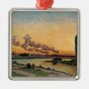 Setting Sun at Ivry, c.1872-73 Metal Ornament