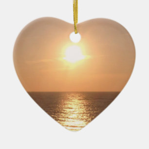 Setting Sun Ceramic Tree Decoration