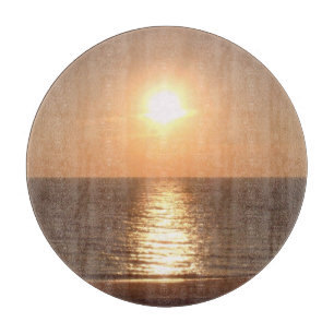 Setting Sun Cutting Board