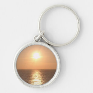 Setting Sun Key Ring
