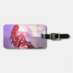Setting Sun Luggage Tag