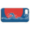 Setting sun on blue waves design iPhone5