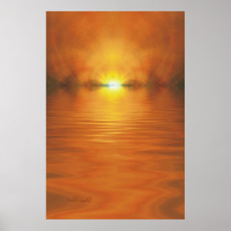 Setting Sun Poster & Print