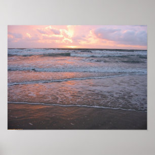 Setting Waves Poster