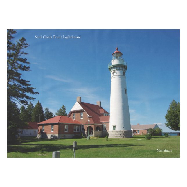 Seul Choix Point Lighthouse tablecloth (Front (Horizontal))