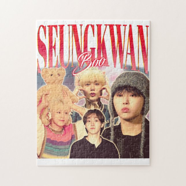Seungkwan Boo Puzzle – SEVENTEEN Fan Art Jigsaw (Vertical)