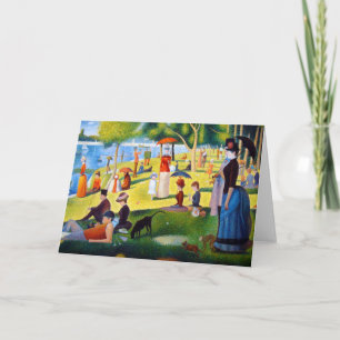 Seurat: A Sunday at La Grande Jatte Card