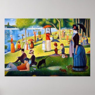Seurat: A Sunday at La Grande Jatte Poster
