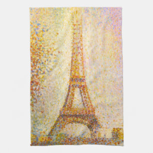 Seurat Eiffel Tower Kitchen Towel