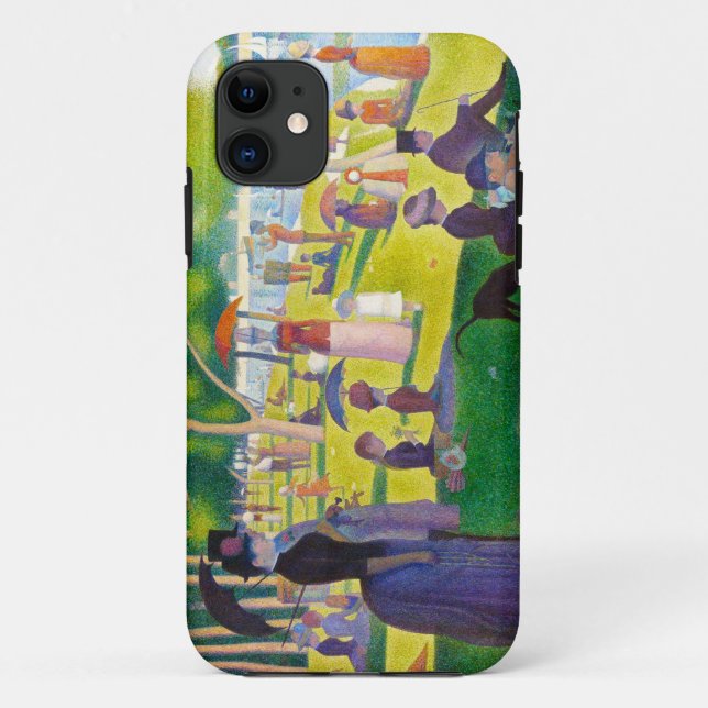 Seurat La Grande Jatte iPhone Case (Back)