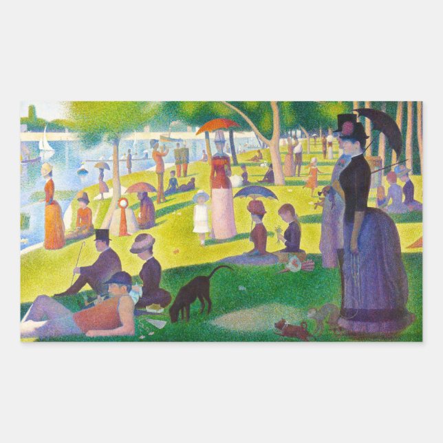 Seurat La Grande Jatte Stickers (Front)