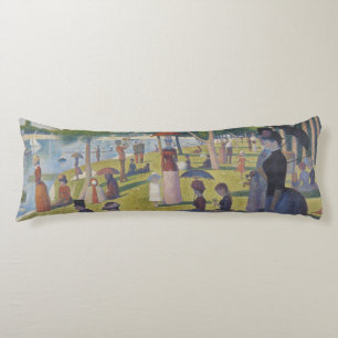 Seurat Sunday La Grande Jatte Fine Art Body Cushion
