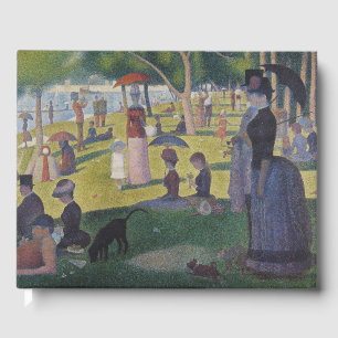 Seurat Sunday La Grande Jatte Fine Art Guest Book