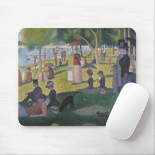 Seurat Sunday La Grande Jatte Fine Art Mouse Pad