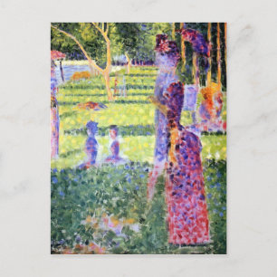 Seurat: The Couple Postcard