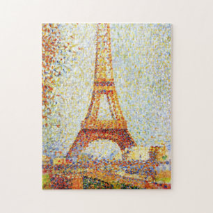 Seurat: The Eiffel Tower Jigsaw Puzzle