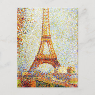 Seurat: The Eiffel Tower Postcard