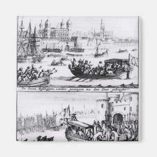 Seven Bishops Go to the Tower, 1688 Magnet
