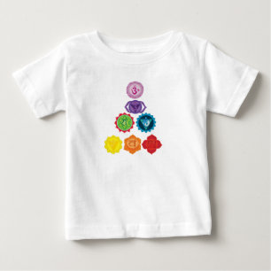 Seven Chakra Yoga Kids   Toddler Fleece Sweatshirt Baby T-Shirt