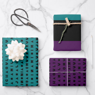 SEVEN DAYS OF KWANZAA WRAPPING PAPER SHEET