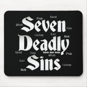 Seven Deadly Sins Logo Mouse Pad