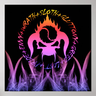 Seven deadly sins poster