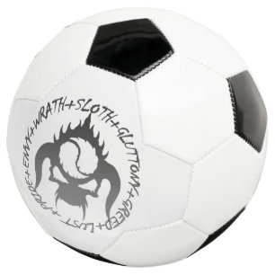 Seven deadly sins soccer ball