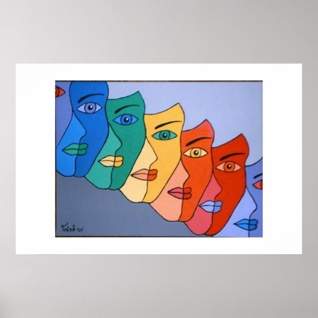 SEVEN FACES OF EVE POSTER (Front)