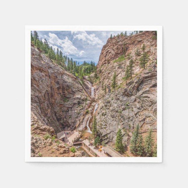 Seven Falls Colorado Napkin (Front)