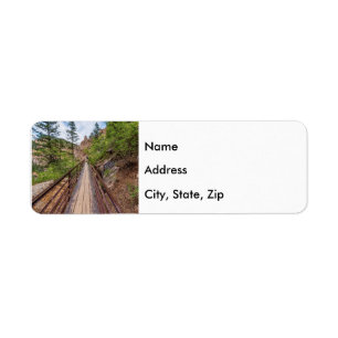 Seven Falls Walkway Bridge Address Label Return Address Label